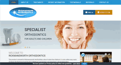 Desktop Screenshot of orthodontist-online.co.uk